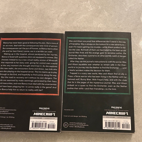 Minecraft Books Set - Picture 2 of 2